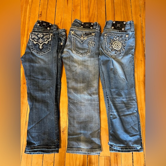 Miss Me Denim - Lot of 3-Size 27 Miss Me Cuffed Capris